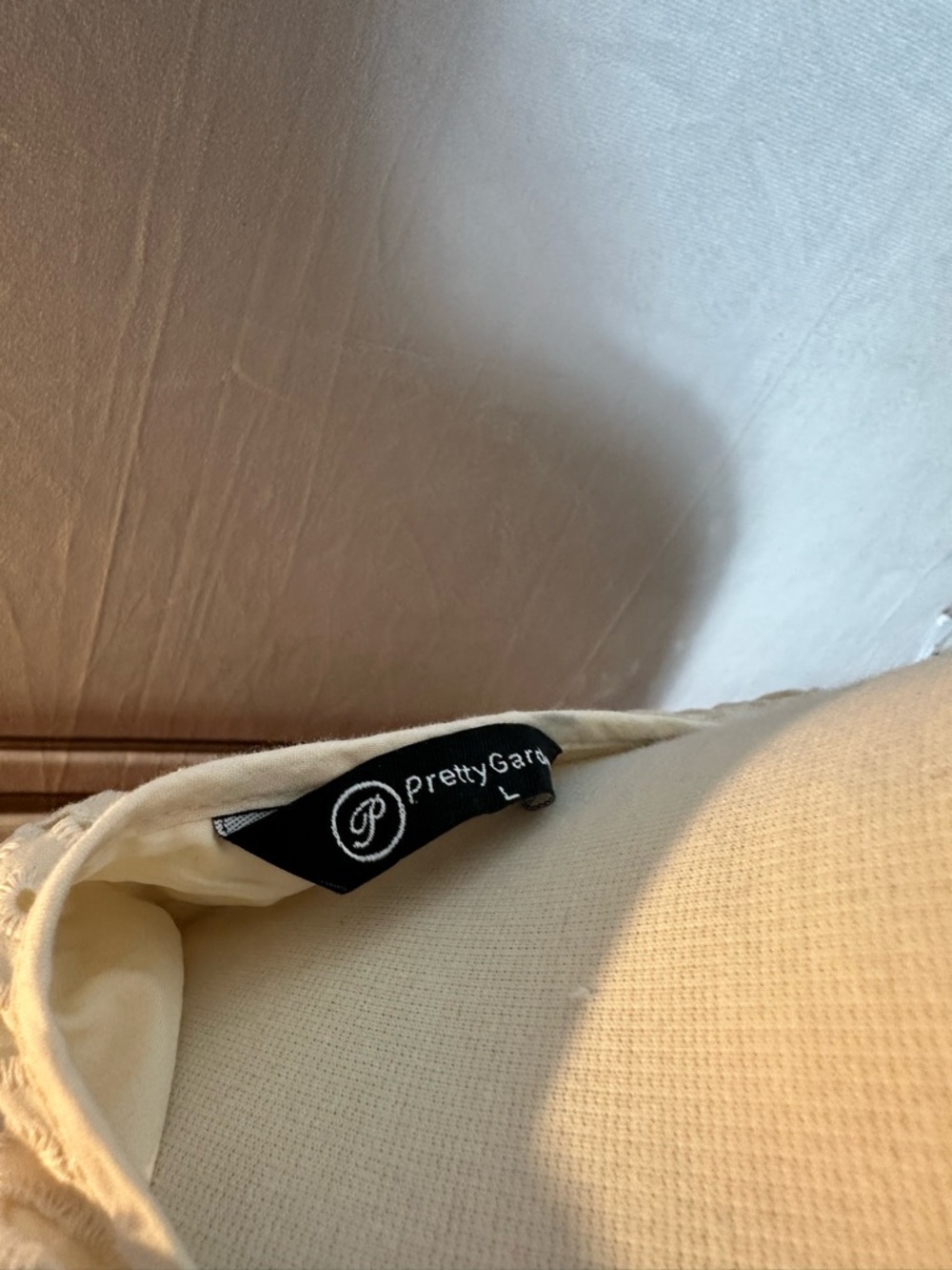 White Eyelet Maxi Dress with Royal Blue Bow Belt - Picture 11 of 13